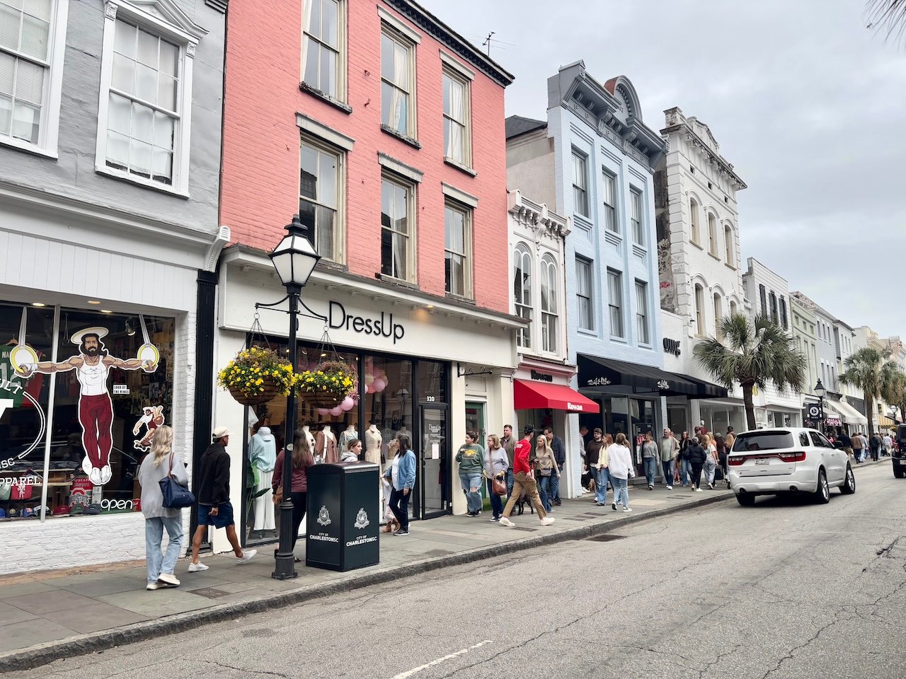 King Street in Charleston, South Carolina